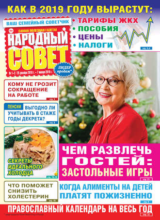 Народный совет №01-02/2019. Группа авторов