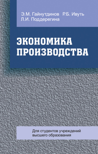 Экономика производства. Эня Гайнутдинов