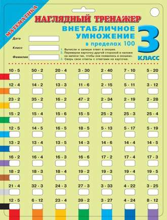 Математика. Внетабличное умножение в пределах 100. 3 класс. Группа авторов