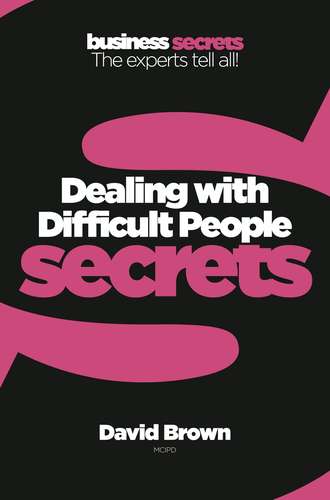 David  Brown. Dealing with Difficult People