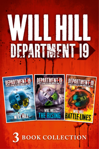 Will  Hill. Department 19 - 3 Book Collection