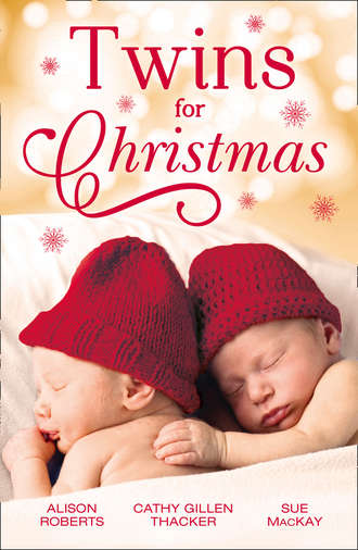 Alison Roberts. Twins For Christmas: A Little Christmas Magic / Lone Star Twins / A Family This Christmas