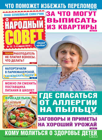 Народный совет №15/2019. Группа авторов