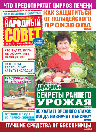 Народный совет №16/2019. Группа авторов