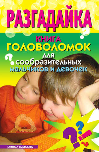 Разгадайка. Книга головоломок для сообразительных мальчиков и девочек. Группа авторов