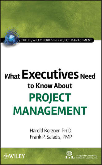 Harold Kerzner, Ph.D.. What Executives Need to Know About Project Management