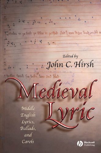 John Hirsh C.. Medieval Lyric