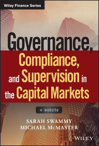 Sarah Swammy. Governance, Compliance and Supervision in the Capital Markets, + Website
