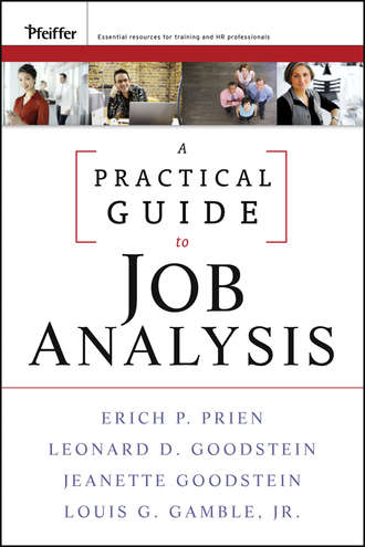 Jeanette  Goodstein. A Practical Guide to Job Analysis