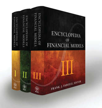 Frank J. Fabozzi. Encyclopedia of Financial Models