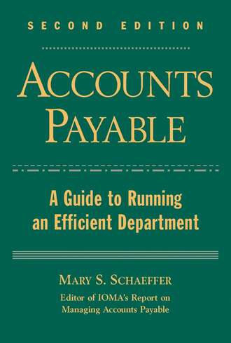 Mary Schaeffer S.. Accounts Payable