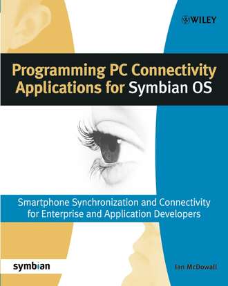 Группа авторов. Programming PC Connectivity Applications for Symbian OS