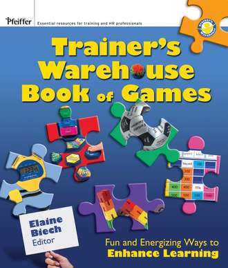 Группа авторов. The Trainer's Warehouse Book of Games