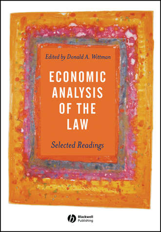 Группа авторов. Economic Analysis of the Law