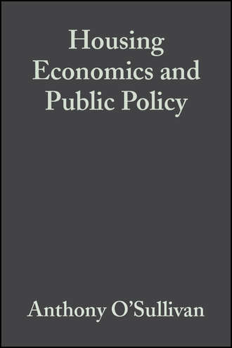 Anthony  O'Sullivan. Housing Economics and Public Policy