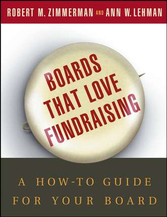Robert Zimmerman M.. Boards That Love Fundraising