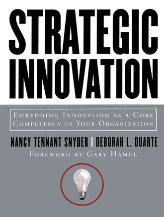 Nancy Snyder Tennant. Strategic Innovation