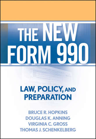 Bruce R. Hopkins. The New Form 990