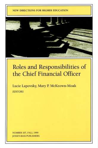 Lucie  Lapovsky. Roles and Responsibilities of the Chief Financial Officer