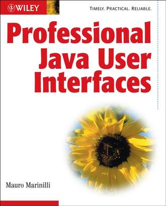 Группа авторов. Professional Java User Interfaces