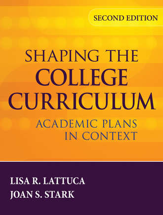 Joan Stark S.. Shaping the College Curriculum