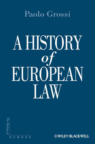 Paolo  Grossi. A History of European Law