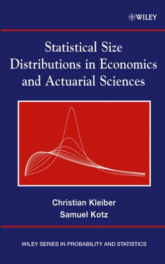 Christian  Kleiber. Statistical Size Distributions in Economics and Actuarial Sciences