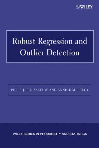 Peter Rousseeuw J.. Robust Regression and Outlier Detection
