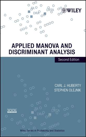Stephen  Olejnik. Applied MANOVA and Discriminant Analysis