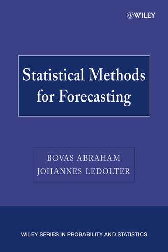 Bovas  Abraham. Statistical Methods for Forecasting