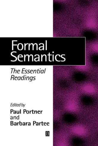 Barbara Partee H.. Formal Semantics