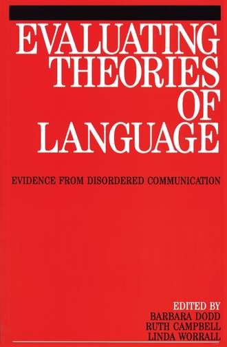 Ruth  Campbell. Evaluating Theories of Language