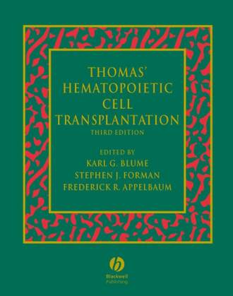 Frederick Appelbaum R.. Thomas' Hematopoietic Cell Transplantation