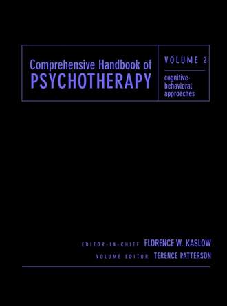 Terence  Patterson. Comprehensive Handbook of Psychotherapy, Cognitive-Behavioral Approaches
