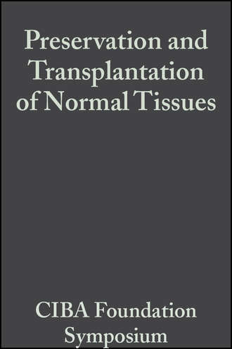 CIBA Foundation Symposium. Preservation and Transplantation of Normal Tissues