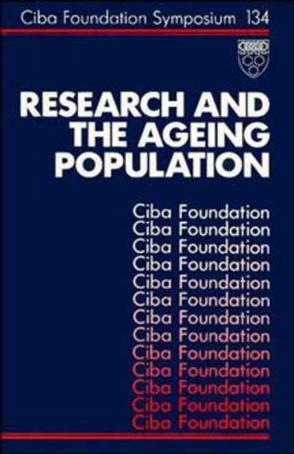 David  Evered. Research and the Ageing Population