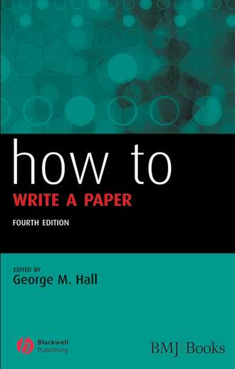 Группа авторов. How to Write a Paper