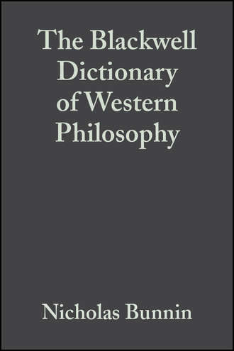 Nicholas  Bunnin. The Blackwell Dictionary of Western Philosophy