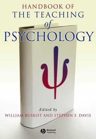 William  Buskist. Handbook of the Teaching of Psychology