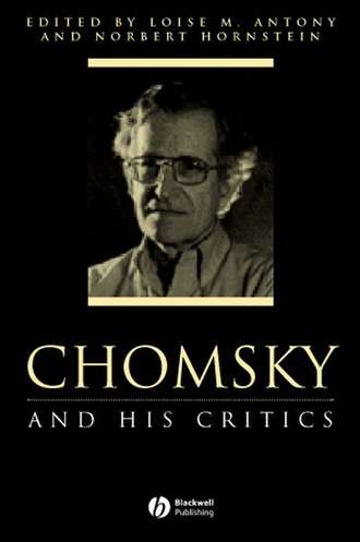 Norbert  Hornstein. Chomsky and His Critics