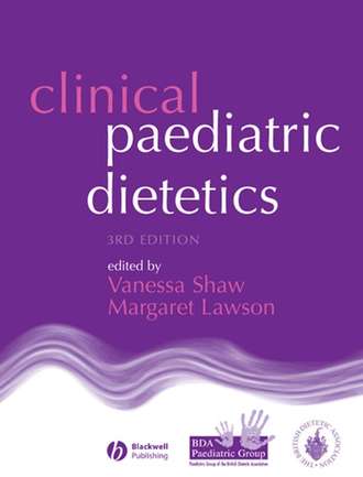 Vanessa  Shaw. Clinical Paediatric Dietetics