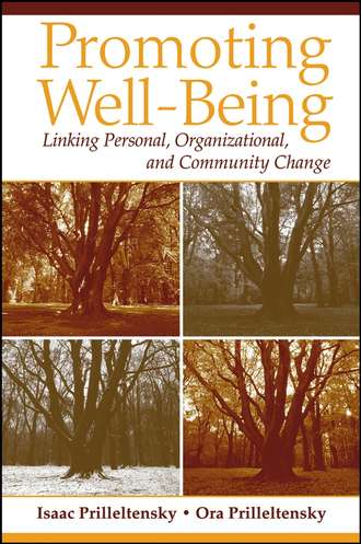 Isaac  Prilleltensky. Promoting Well-Being