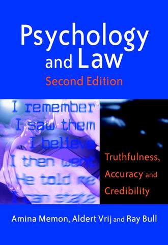 Ray  Bull. Psychology and Law