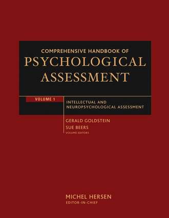 Michel  Hersen. Comprehensive Handbook of Psychological Assessment, Volume 1