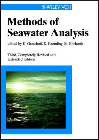 Klaus  Grasshoff. Methods of Seawater Analysis