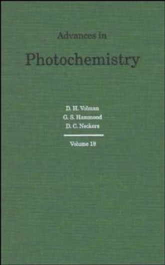 George Hammond S.. Advances in Photochemistry