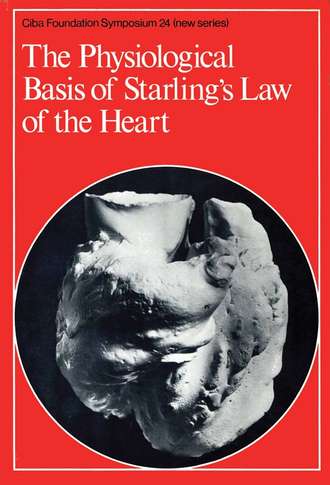 CIBA Foundation Symposium. The Physiological Basis of Starling's Law of the Heart