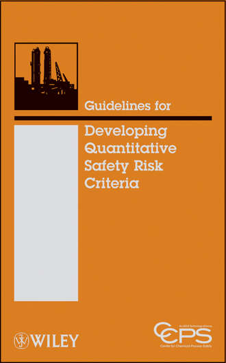 CCPS (Center for Chemical Process Safety). Guidelines for Developing Quantitative Safety Risk Criteria