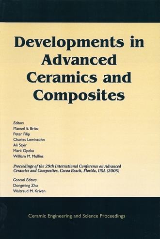 Peter  Filip. Developments in Advanced Ceramics and Composites