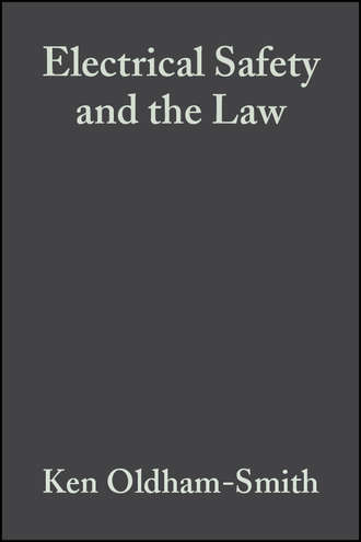 John Madden M.. Electrical Safety and the Law